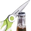 Kitchen Scissors 21 cm, Universal Scissors with Blade Cover, Sharp