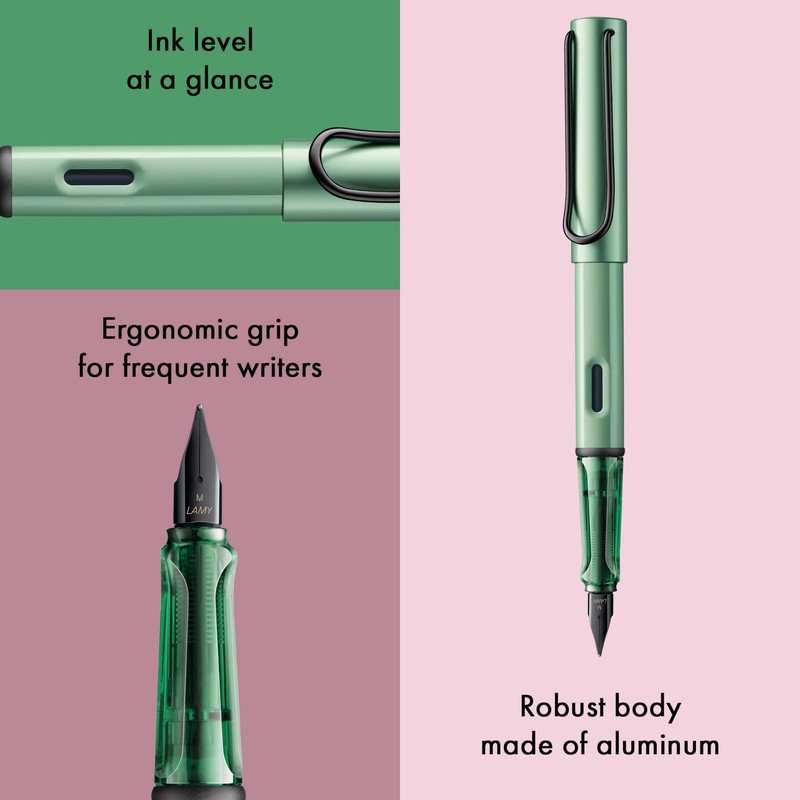 LAMY Fountain Pen, EF Fine Point, Ulster Sage, L0E7-EF Limited