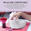 Electric Nail Soaking Bowl Bubble Vibration Hand Spa Massage Machine