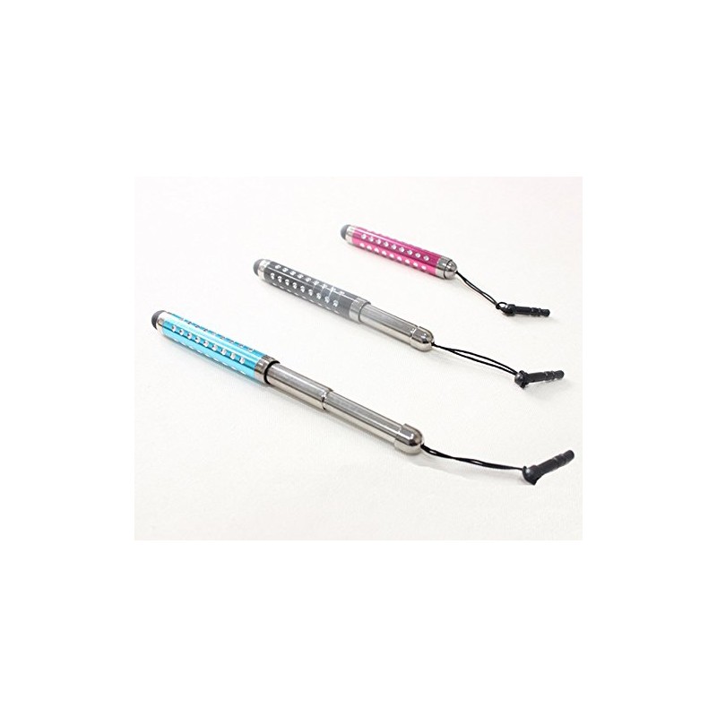 10x Retractable Stylus Pen for Tablet PC Smartphone PDA