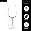 Final Touch ISO INAO Wine Tasting Glasses Set of 6