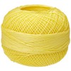 Handy Hands Lizbeth Premium Cotton Thread, Size 40, Lemon Light