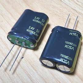 Supercapacitor Hy-Cap 5.4v 5F- 2.7v Series / 슈퍼콘덴서 슈퍼캐패시터 Hy-Cap 5.4v 5F- 2.7v직렬