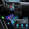 2-in-1 Wireless CarPlay & Android Auto Adapter, Faster Converts Factory