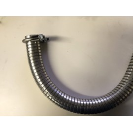 GenExhaust for Yamaha EF2400iSHC/EF2000iS/EF1000iS Generator 1" Steel Exhaust Extension 10 inch Length.