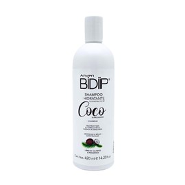 Anven Bidiip Shampoo Hidratante Coco y Macadamia para Cabello Seco y Dañado Sin Sulfatos 420ml