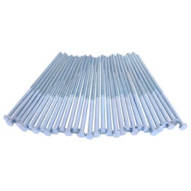 AIVWUMOT 30Pcs 3/8 x 12inches Hex Head Lag Bolts Zinc Plate Wood Screws