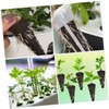 Totority 10Pcs Hydroponic Planting Sponges Soilless Grow Sponges for Germination