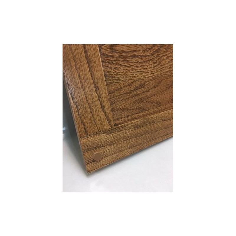 Self-Adhesive Hexagon Foam Cabinet Bumper Pads - Brown 210