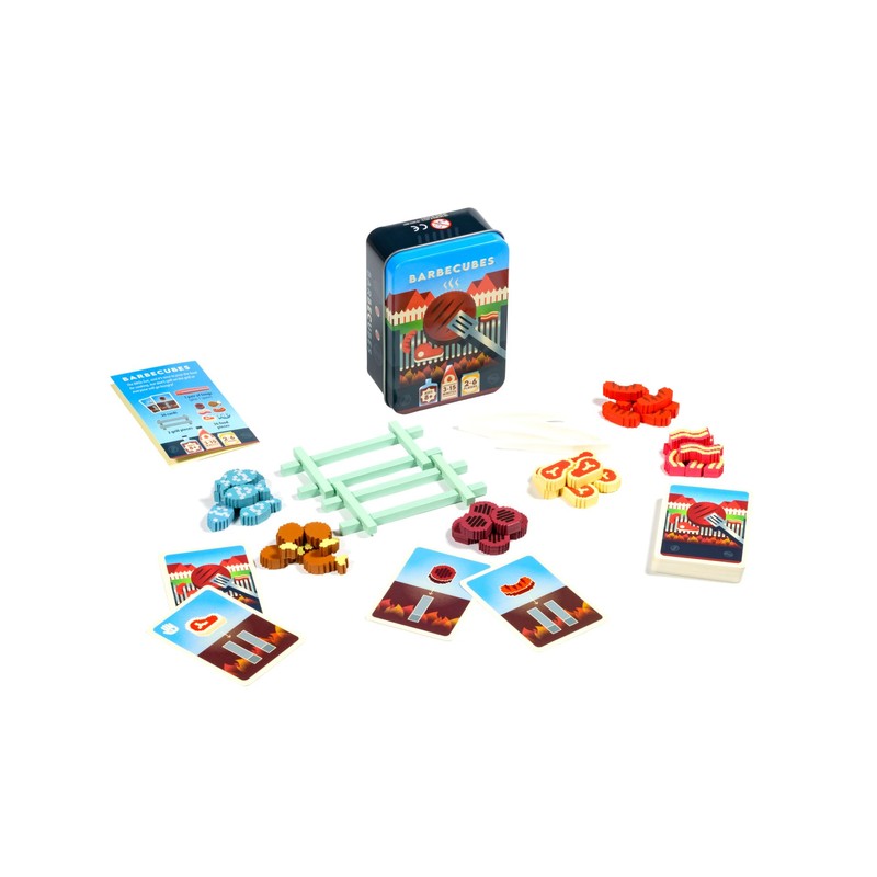 Alley Cat Games Barbecubes - Meat Edition - A Tinderblox