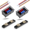 diymore Pack of 2 DC 100 V 50 A Multimeter