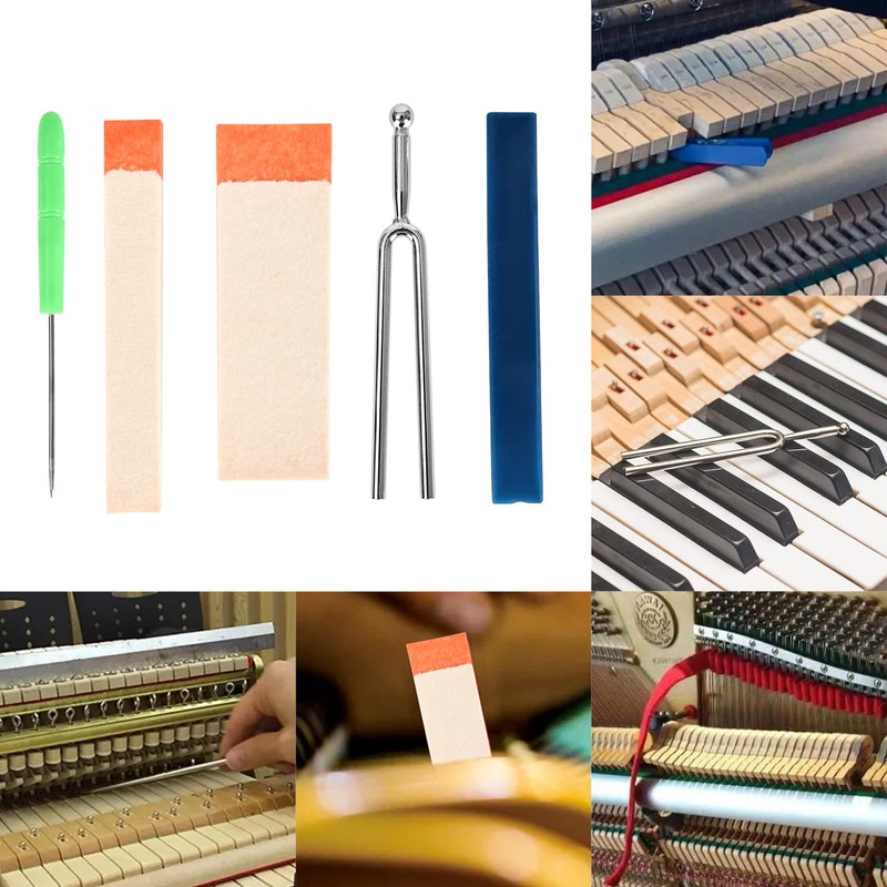 Tipatyard Piano Tuning Kit,36 PCS Piano Tuner Kit Including Piano
