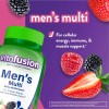 Vitafusion Gomitas Multivitamínicas Para Hombre 220 Gomitas Frutos Rojos