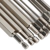 Hex Wrench Drill Bit 1/4in Shank Metric Sizes 1.5mm to