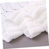 Hohopeti Chunky Knit Blanket Baby Stroller Blanket Warm for Winter