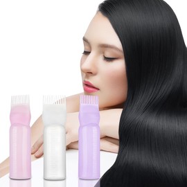 Root Applicator bottle Hair Oil Dispenser for Hair Dyeing Hair Coloring Hair Oil Applicator (Mix color)