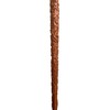 THY Collectibles Intricate Carved Wooden Cane Walking Stick with Rubber