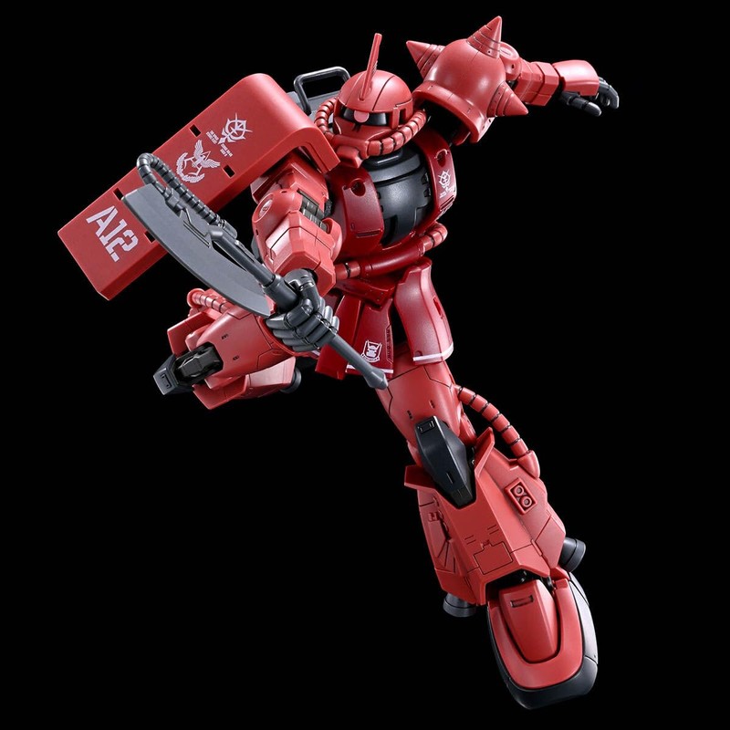 HG 1/144 Char Custom High Mobility Zaku II Color-Coded Plastic