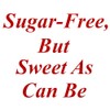 CafePress Sugar Free Oval Sticker Oval Car Bumper Sticker