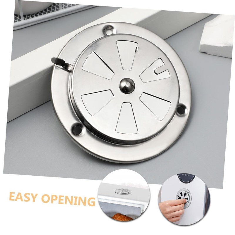 jojofuny Ir Vent Cover for Oven Stainless Steel Grille Airflow