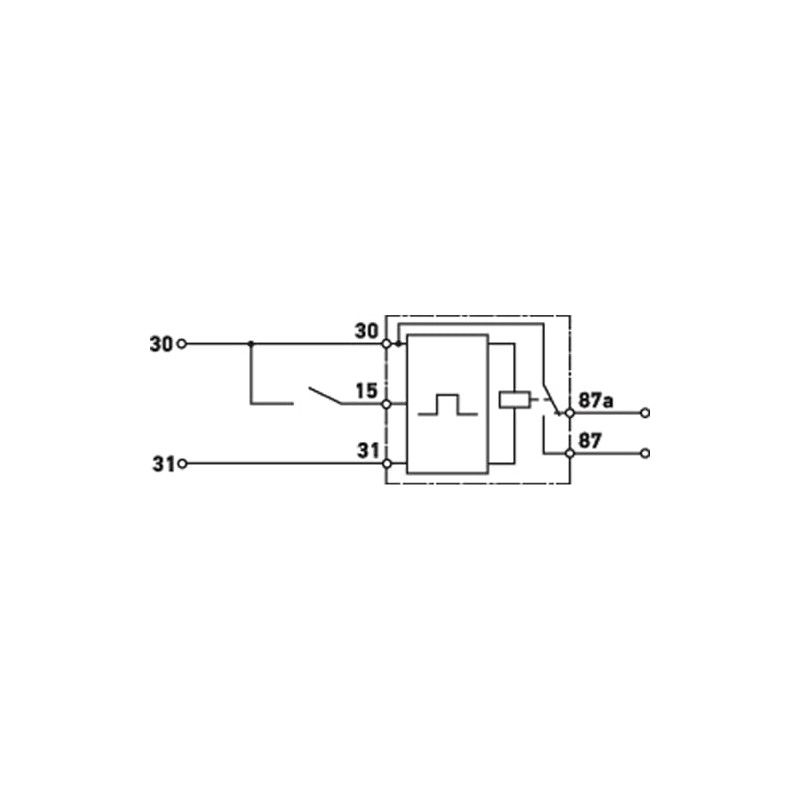 HELLA 996152131 12V Delay-On-Release, Time Delay Relay