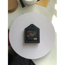 Sugar Vine Art Bald Head Eagle Silent Non Ticking Round Battery Operated Handmade Hanging Large 10 Inch Wall Clock for Bedroom Office Cottage Decoration