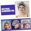 SAFIGLE 2pcs Aluminum Foil Conditioning Cap for Hair Treatment Heat
