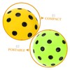 Kisangel 2pcs Quiet PU Foam Balls Silent Stress Management Balls