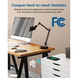 DEWENWILS Wireless Remote Control Outlet, 125V/15A/1875W Remote USB Outlet Switch, 100FT Control Range, Programmable & Expandable Indoor Remote Control Outlet, FCC Listed
