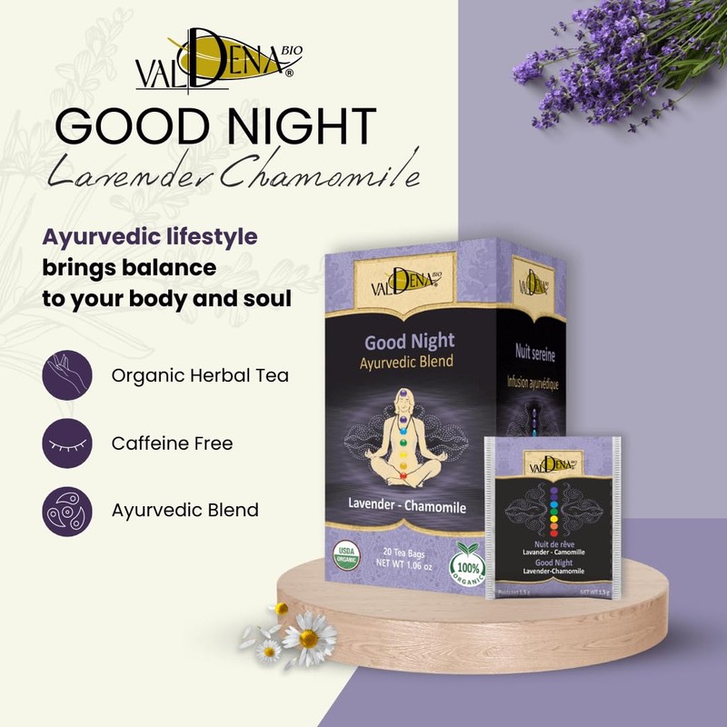 Valdena Bio Ayurvedic Tea (Lavender & Chamomile FBM)