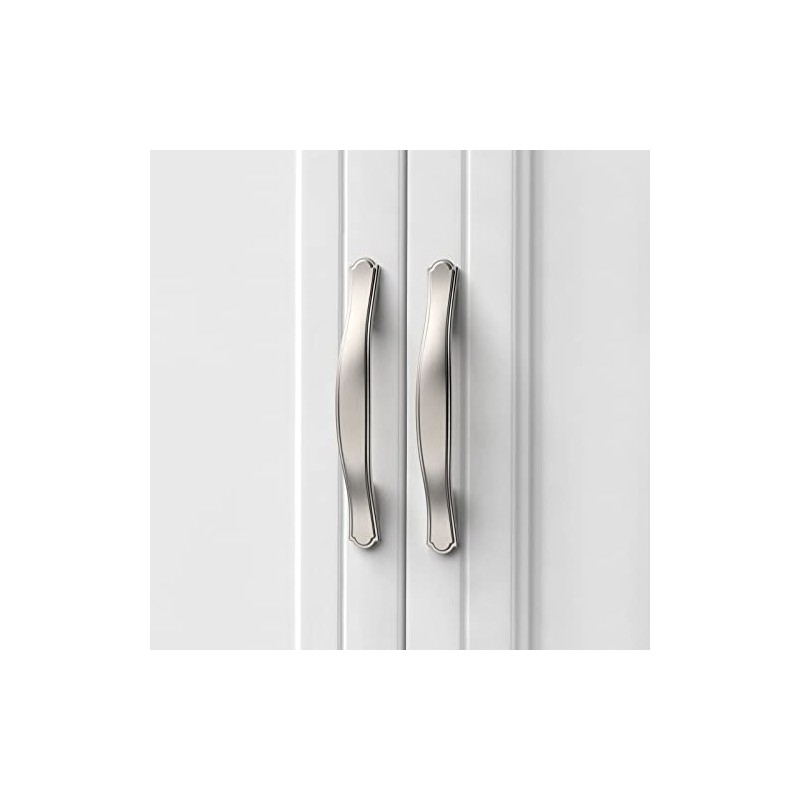 Asidrama 10 Pack 3 Inch(76mm) Brushed Satin Nickel Kitchen Cabinet