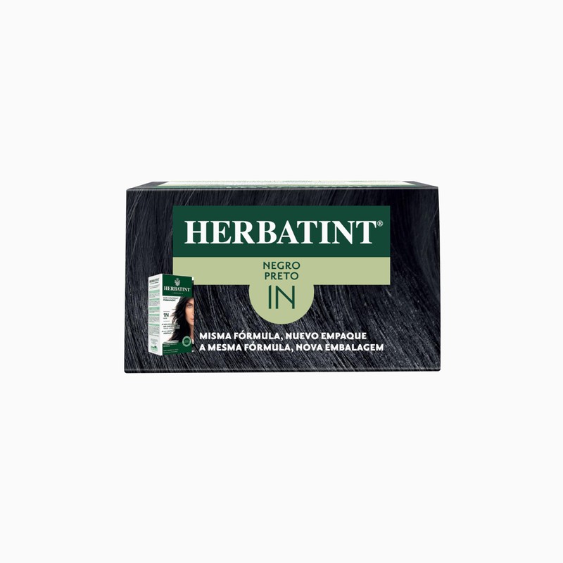 Herbatint Coloración Gel Permanente para Cabello 1N Negro - 170