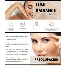 Suero facial iluminador. Lumi Radiance. Farmasi