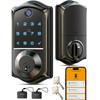 Veise VE017 Fingerprint Smart Door Lock, App Control, 7-in-1 Keyless