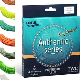 Lotus Fly Line Weight Forward Floating 100FT (30.5m) [WF-1F WF-2F WF-3F WF-4F WF-5F WF-6F WF-7F WF-8F] (Moss Green, WF-4F)