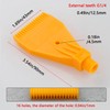 XCSJ G1/4 Male Flat Thread Blower Nozzle Blower Nozzle Air