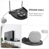 TEHAUX Wall Mounted Speaker Bracket for Mini Space Saving Design
