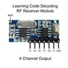 QIACHIP Wireless 433Mhz RF Module Receiver and Transmitter Remote Control