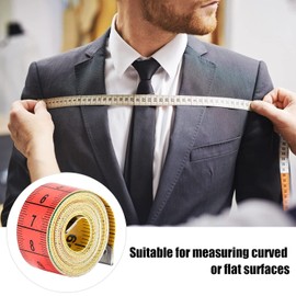 Hztyyier Cinta Métrica Suave, Regla Flexible de Costura Corporal de Doble Escala, Cinta Métrica de Tela