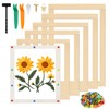 24 Pcs 12 Sets Stretcher Bars for Needlework, 6 8