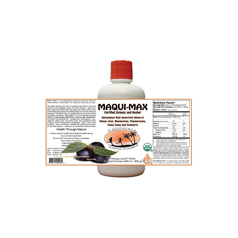 Maqui Max - Organic Maqui Juice Blend from CAOH® (2-32