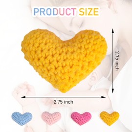 4 Pcs Scent Bonding Hearts NICU Preemie, Mothers Essential Pick for NICU Baby Gift