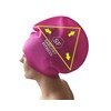 Sargoby Fitness Long Hair Swim Cap for Kids Ideal for
