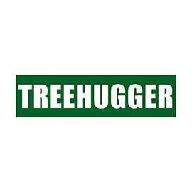 Northern Sun Treehugger Environmental Vegan Hippie Activist Bumper Sticker Car Window Decal 11.5-by-3 Inches