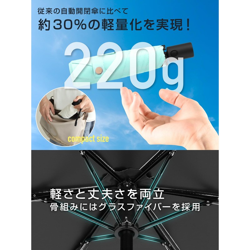 Lightweight Umbrella 【New Color Available】 UV Cut Rate 100% UPF50+