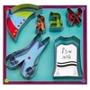Upsherin Cookie Cutters Set - 6 Piece Set Jewish Boy