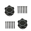 GXYWADY 1 Pair 28 Spline Free Running Wheel Hubs Lock