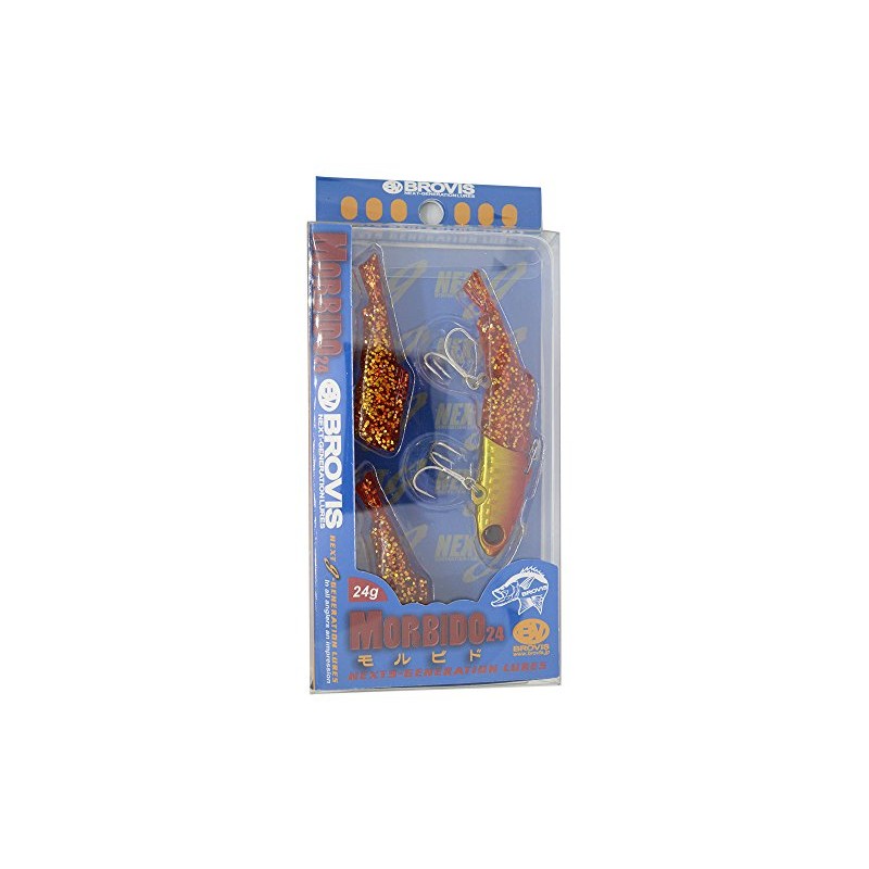 BROVIS(ブロビス) バイブレーション モルビド24 84mm 24g レッドゴールド MB24-06 ルアー