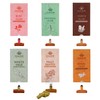 ISHOM Smudge Natural Incense Bricks Variety Pack of 90, (6