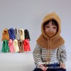 Kids Balaclava Hat Scarf Combo for Fall/Winter LF2262 Free Size/48-52cm White 3ea